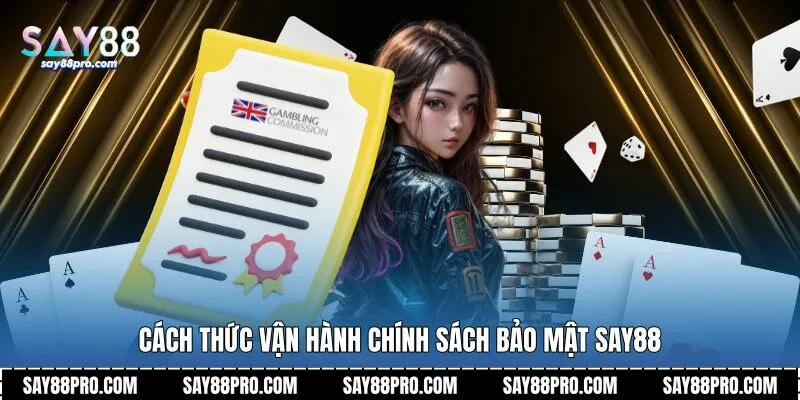 Cách thức vận hành chính sách bảo mật Say88