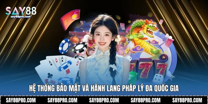 Hệ thống bảo mật và hành lang pháp lý đa quốc gia