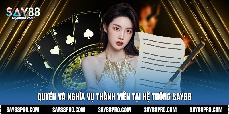 Quyền và nghĩa vụ thành viên tại hệ thống Say88